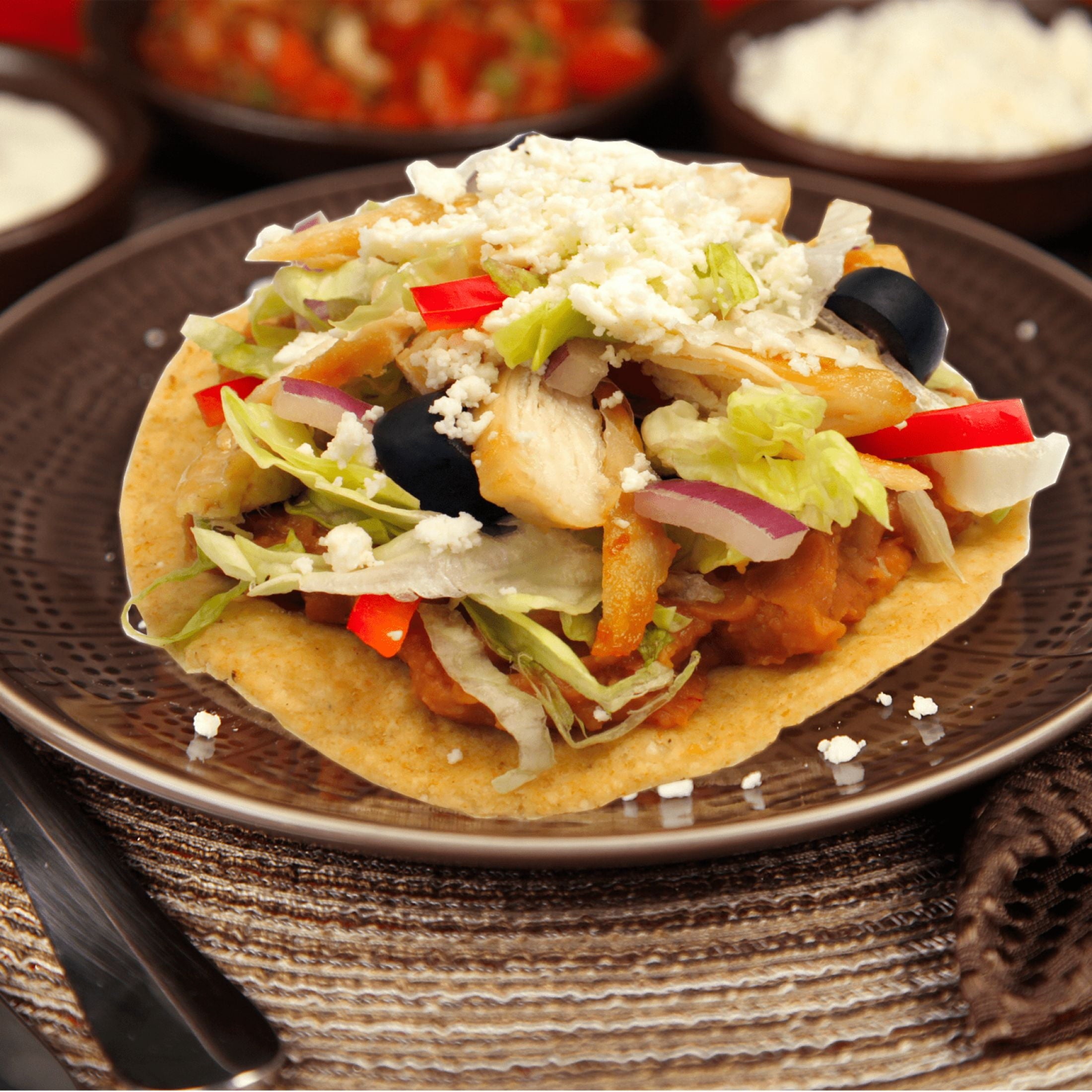 Corn Tostadas Crunchy 12.4 Oz 30 Count Olé Mexican Foods