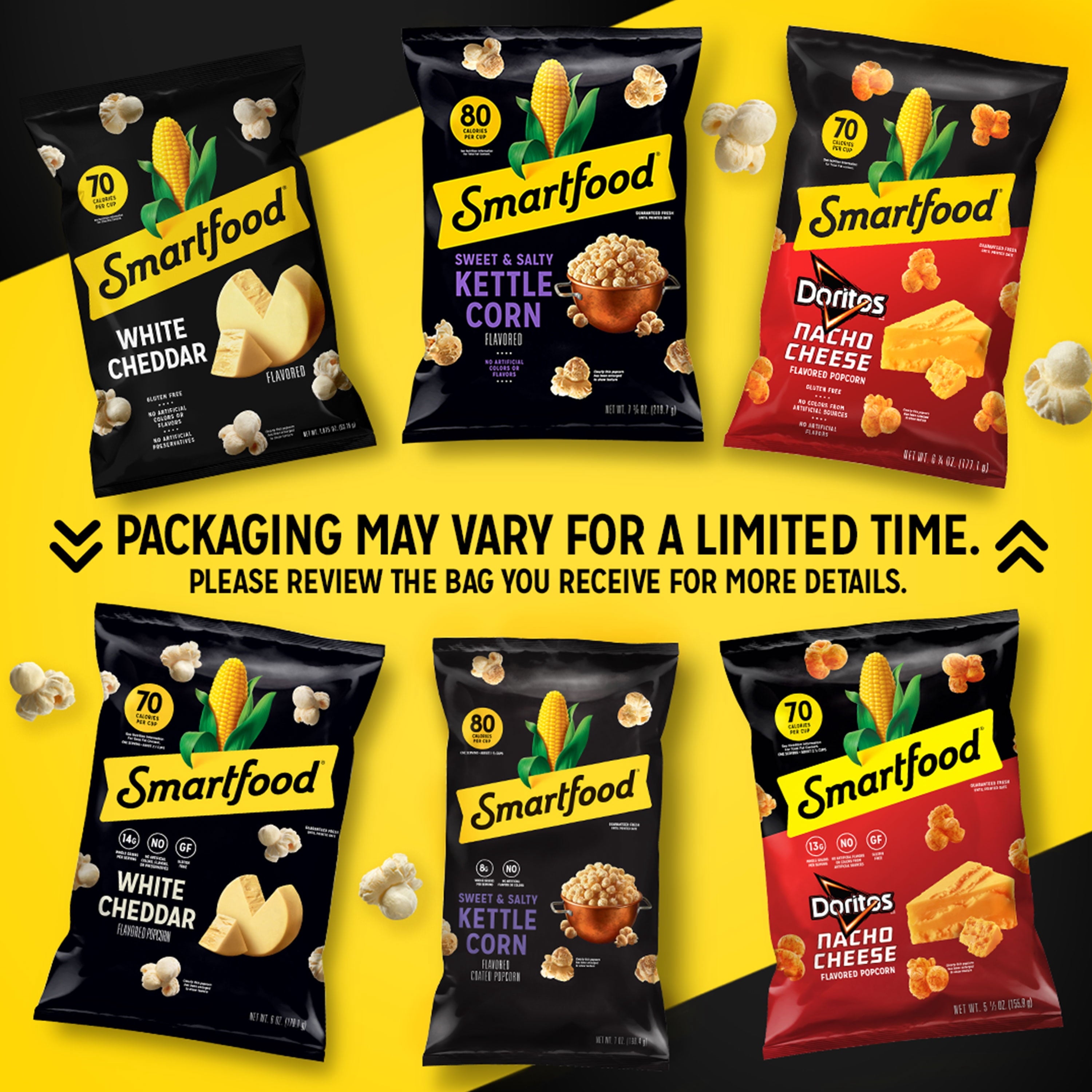 White Cheddar Popcorn 9.75 Oz 1 Count Smartfood