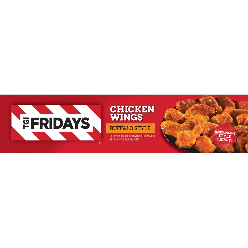 TGI Fridays Buffalo Style Chicken Wings Frozen 25.5 Oz
