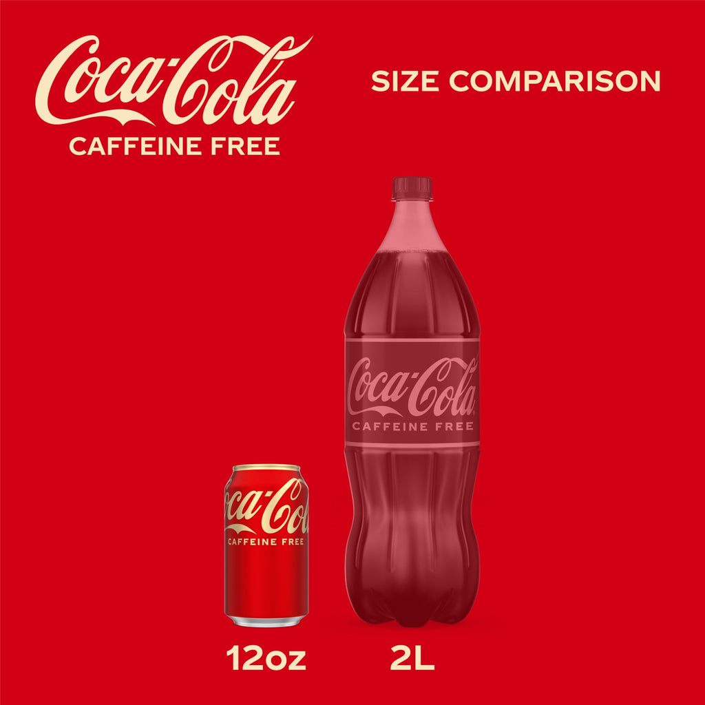 Caffeine-Free Soda Pop Fridge Pack Cans 12 Fl Oz Coca-Cola