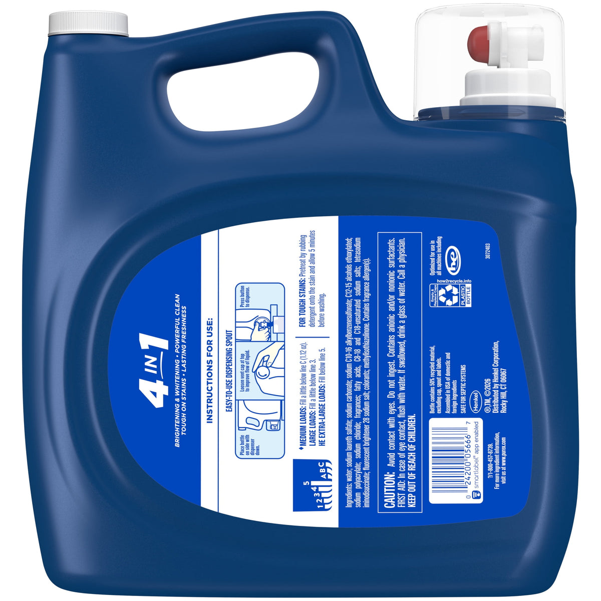 Purex Liquid Laundry Detergent 225 fl oz 200 Loads