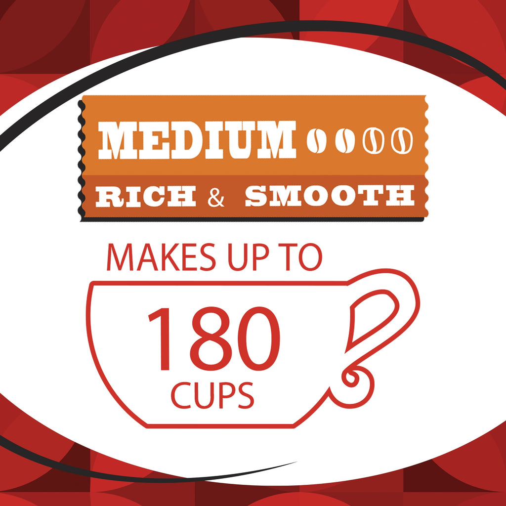 Great Value Classic Naturally Caffeinated Medium Roast Instant Coffee 12 oz Jar