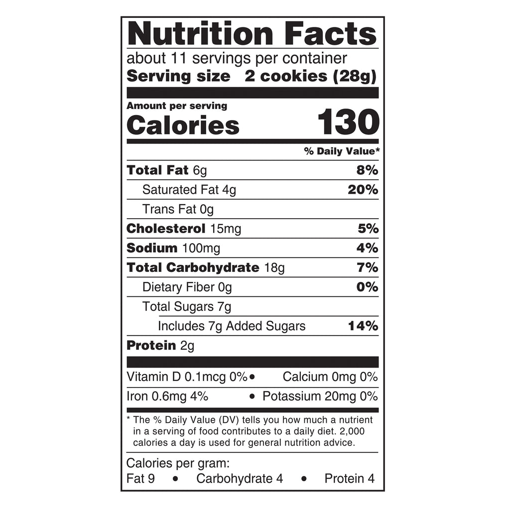 Mini Baked Palmiers 11.3 Oz 22 Count Freshness Guaranteed