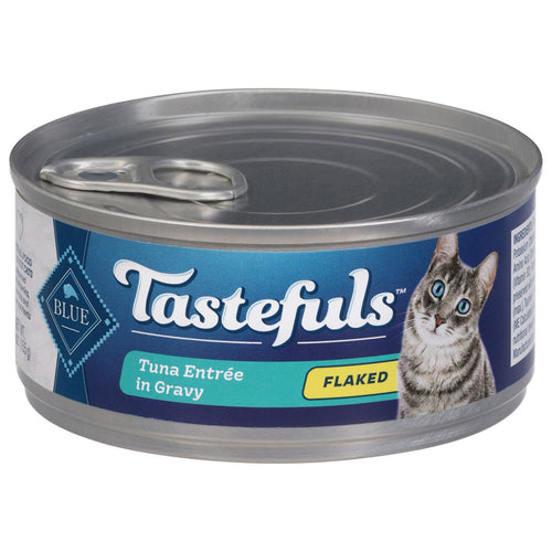 Blue Buffalo Tastefuls Natural Adult Flaked Tuna Entree Cat Food 5.5 oz