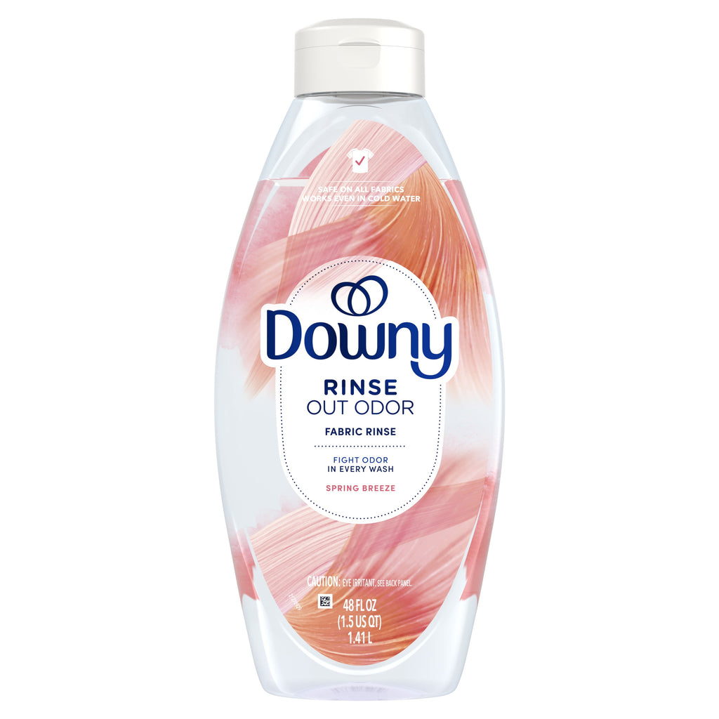 Downy Rinse Out Odor Laundry Rinse Spring Breeze Scent 48 fl oz