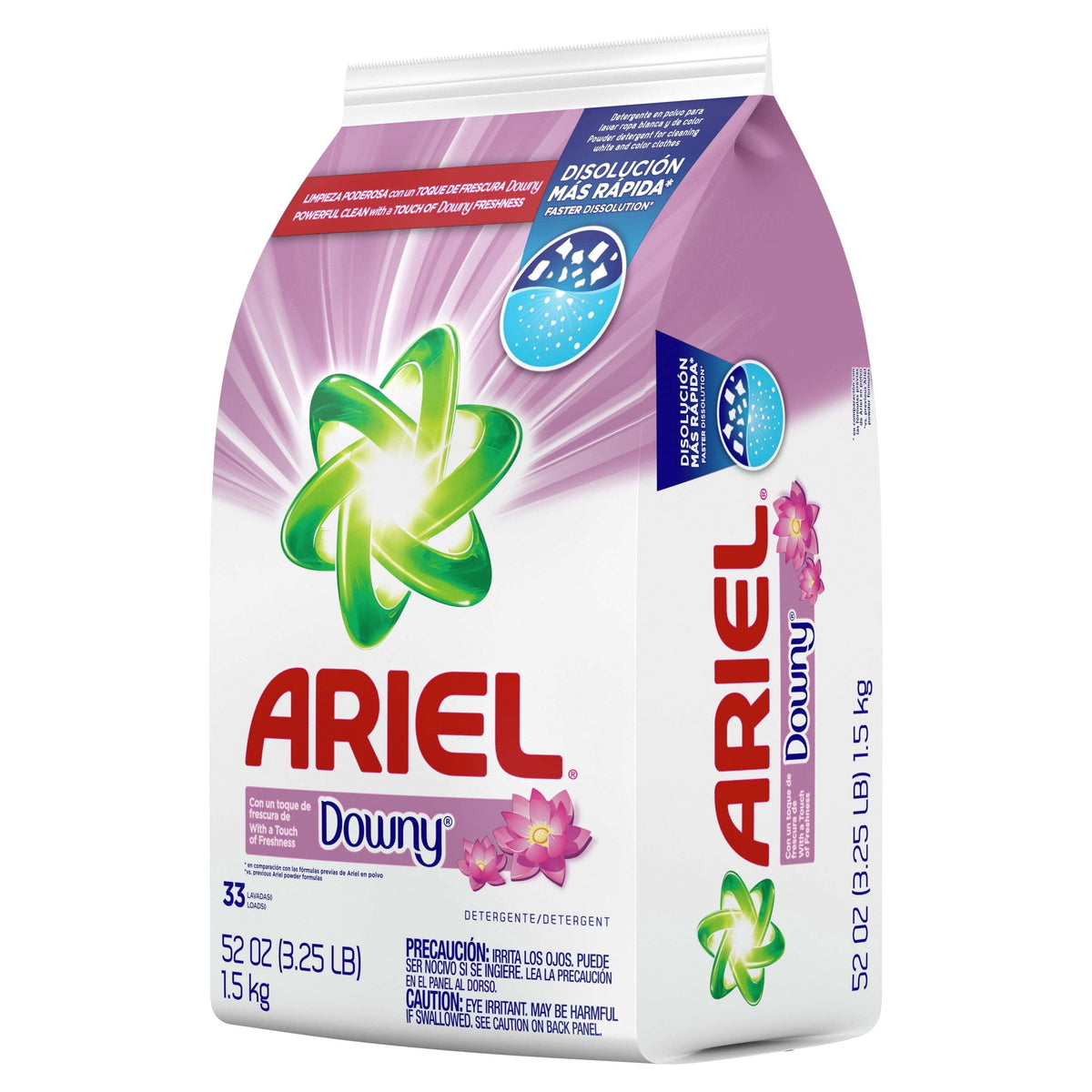 Ariel Powder Laundry Detergent With Downy Freshness April Fresh 52 oz 33 Loads