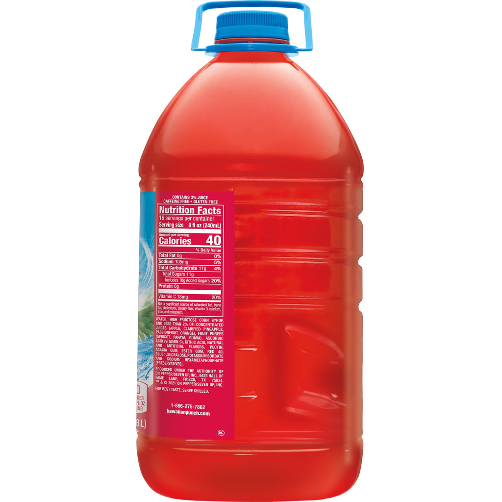 Hawaiian Punch Fruit Juicy Red Juice 128 fl oz Bottle