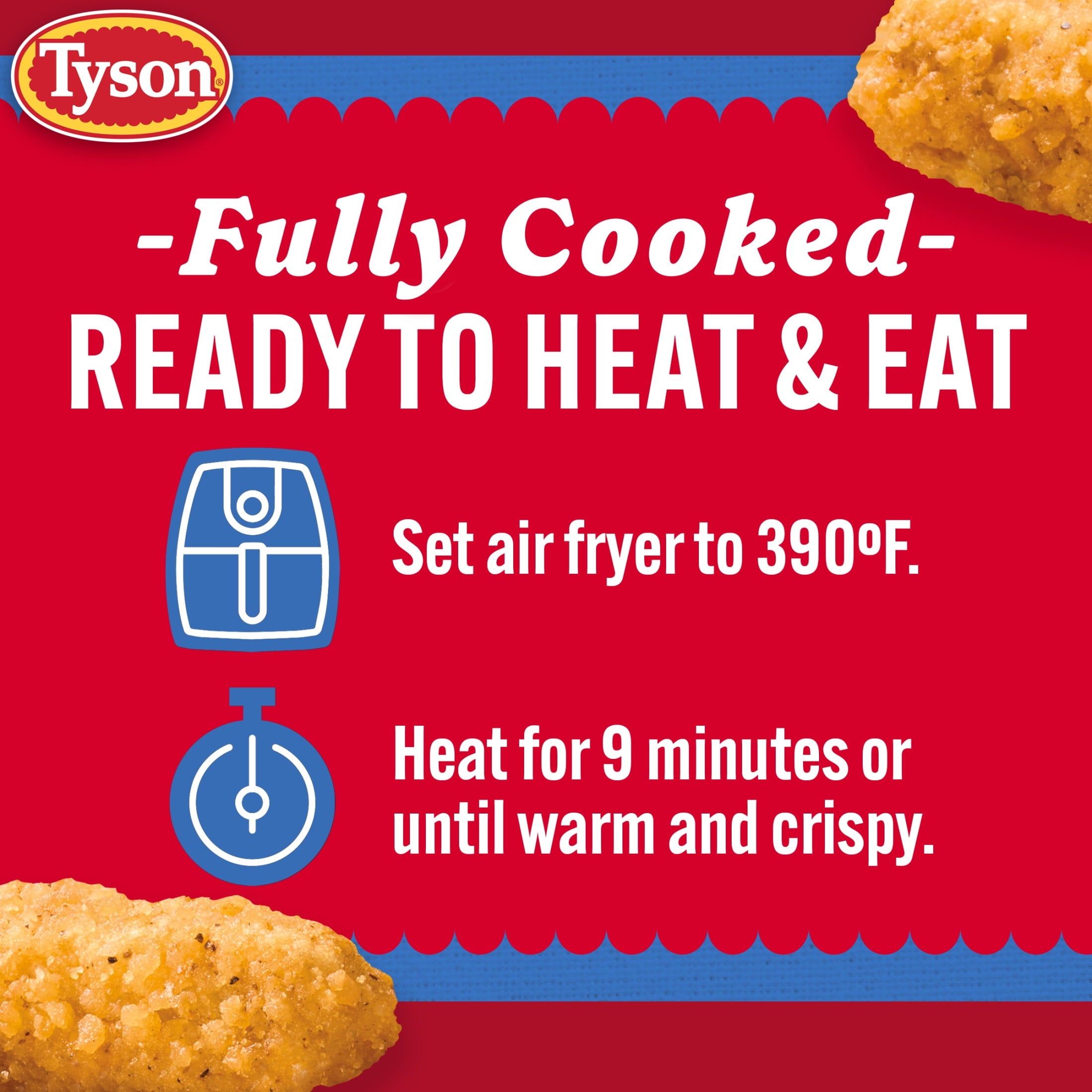 Tyson Any'Tizers Frozen White Meat Crispy Chicken Fries 26.5 Oz
