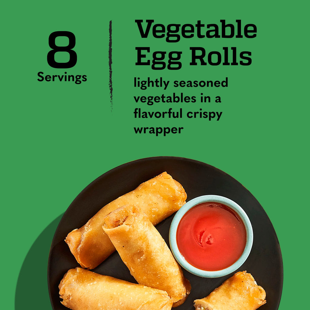 Tai Pei Vegetable Egg Rolls Frozen Asian Appetizer 24.5 Oz