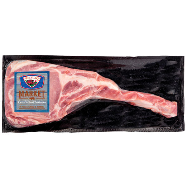 Villari Cowboy Pork Chop Raised Without Antibiotics 1.0 lb