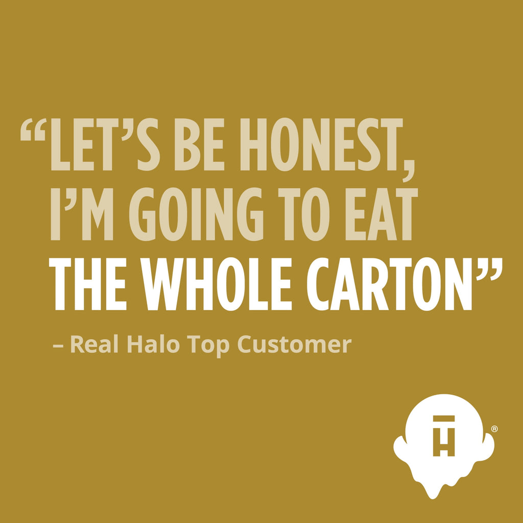 Halo Top Chocolate Caramel Brownie Light Ice Cream 16 Fl Oz