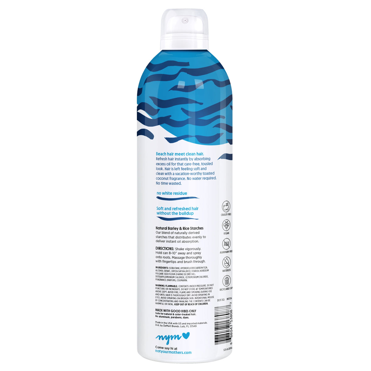 Not Your Mother's Beach Babe Jumbo Dry Shampoo for Oily Hair 12 oz