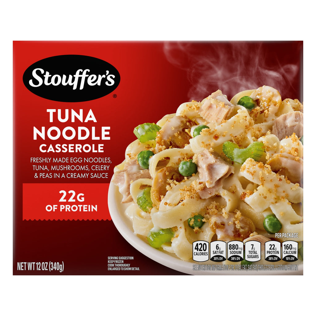 Stouffer's Tuna Noodle Casserole Frozen Meal 12 Oz