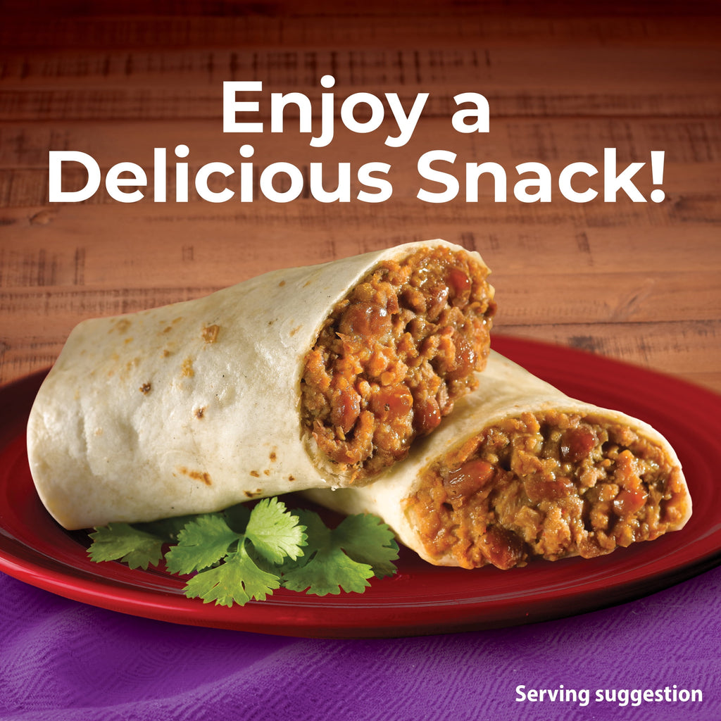 El Monterey Beef & Bean Burritos Frozen 32 Oz 8 Count