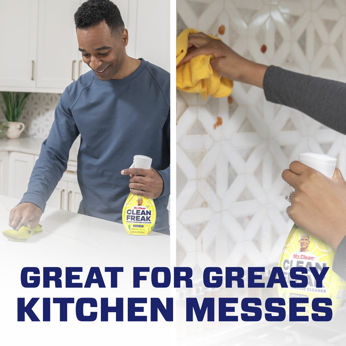 Mr. Clean Clean Freak Antibacterial All Purpose Cleaner Summer Citrus 16 fl oz Spray