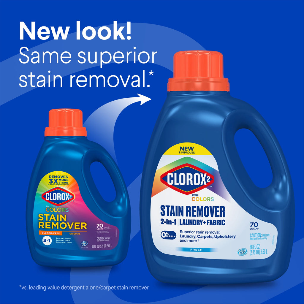 Clorox 2 For Colors Stain Remover Bleach Free Fresh Scent 88 fl oz