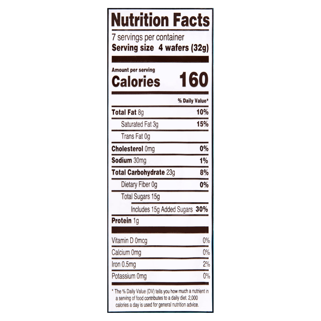 Strawberry Creme Wafer Cookies 8 Oz 1 Count Great Value