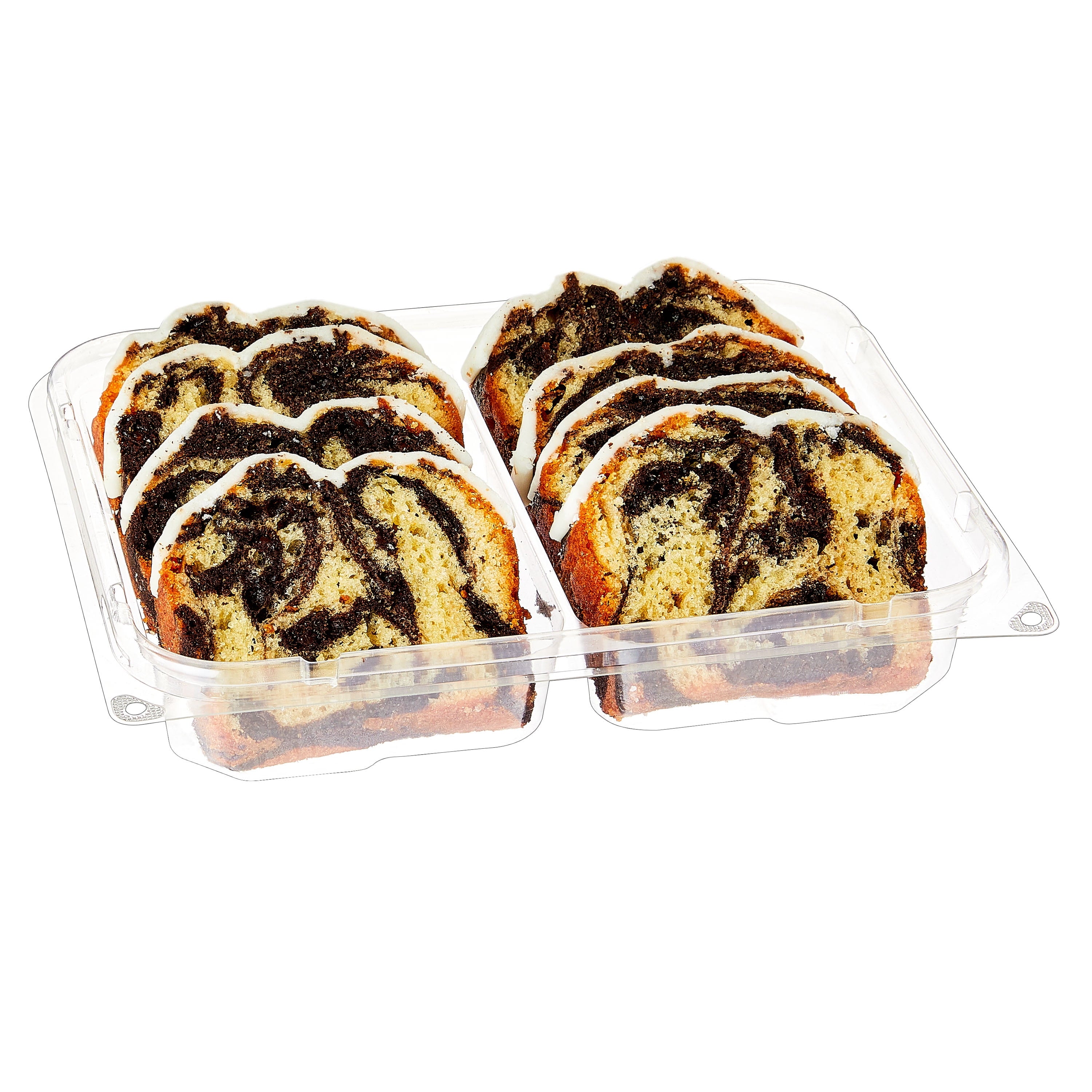 Iced Marble Sliced Loaf Cake 14.1 Oz 8 Count Marketside
