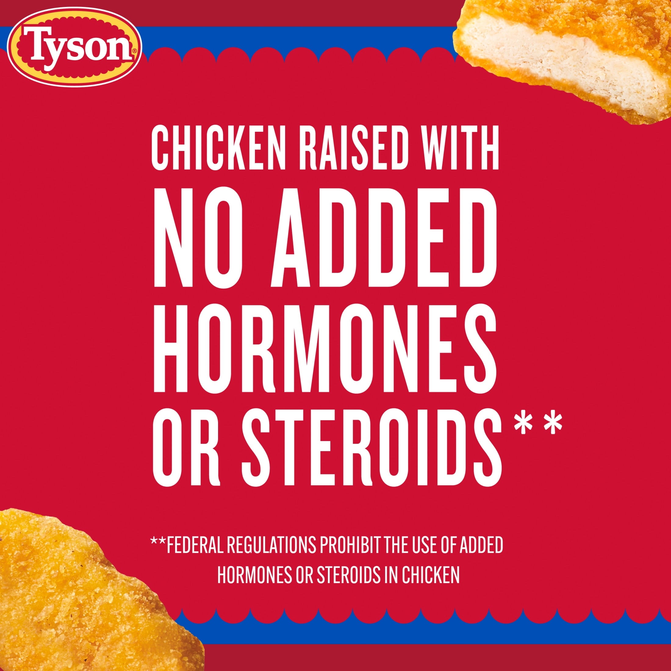 Tyson Frozen White Meat Chicken Nuggets Family Pack 64 Oz