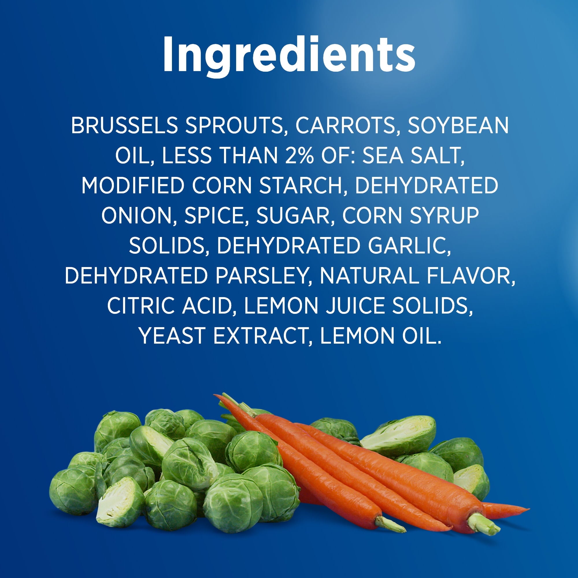 Birds Eye Oven Roasters Seasoned Brussels Sprouts & Carrots Frozen Vegetables 15 Oz
