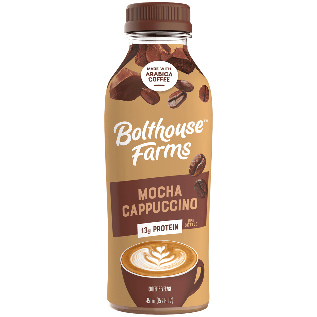 Bolthouse Farms Perfectly Protein Mocha Cappuccino Naturally Caffeinated Medium-Dark Roast Coffee 15.2 fl oz Bottle