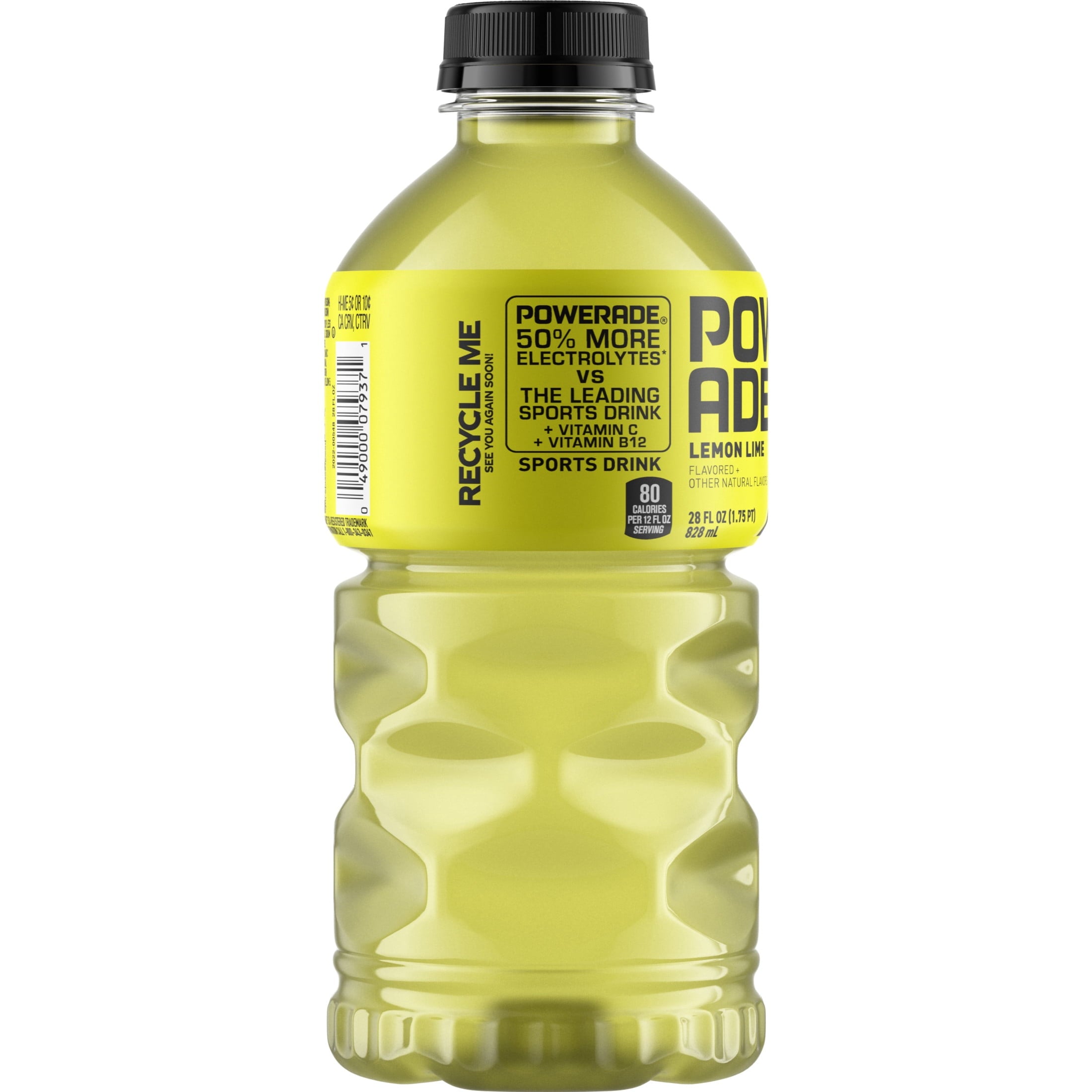 Powerade Lemon Lime Electrolyte Sports Drink 28 fl oz Bottle