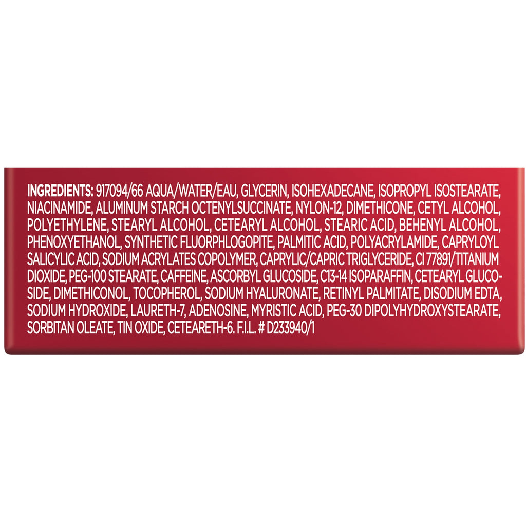 L'Oreal Paris Revitalift Triple Power Anti-Aging Face Moisturizer Fragrance Free Pro Retinol Hyaluronic Acid & Vitamin C 1.7 oz