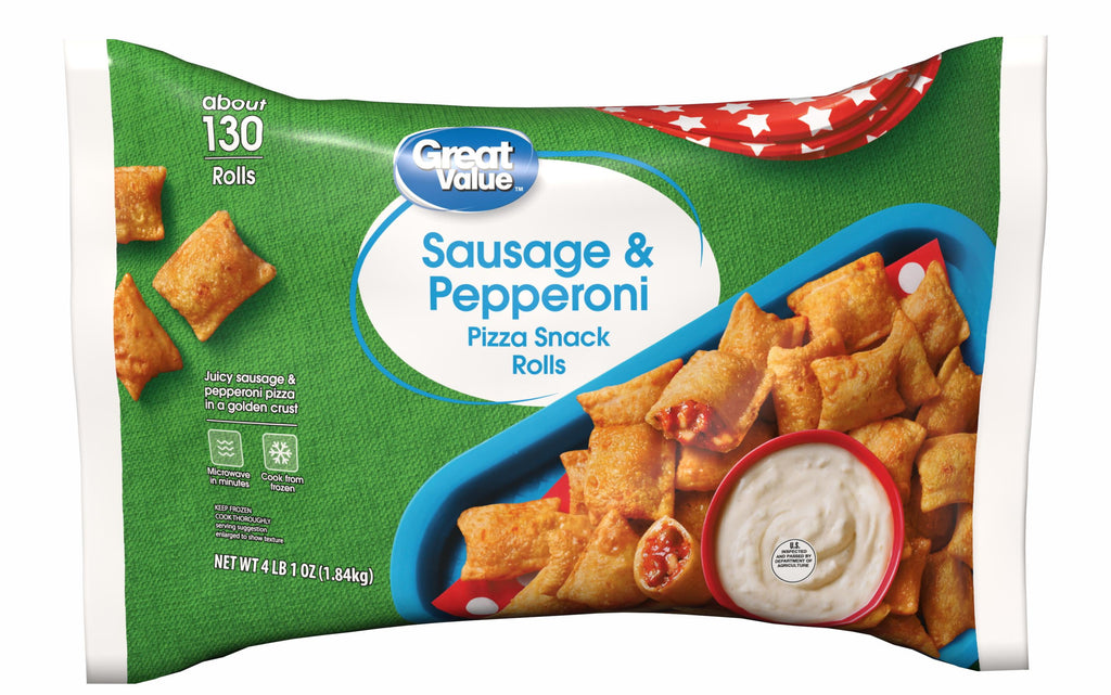 Totino's Pepperoni Pizza Rolls Snacks Frozen 63.5 Oz 130 Count