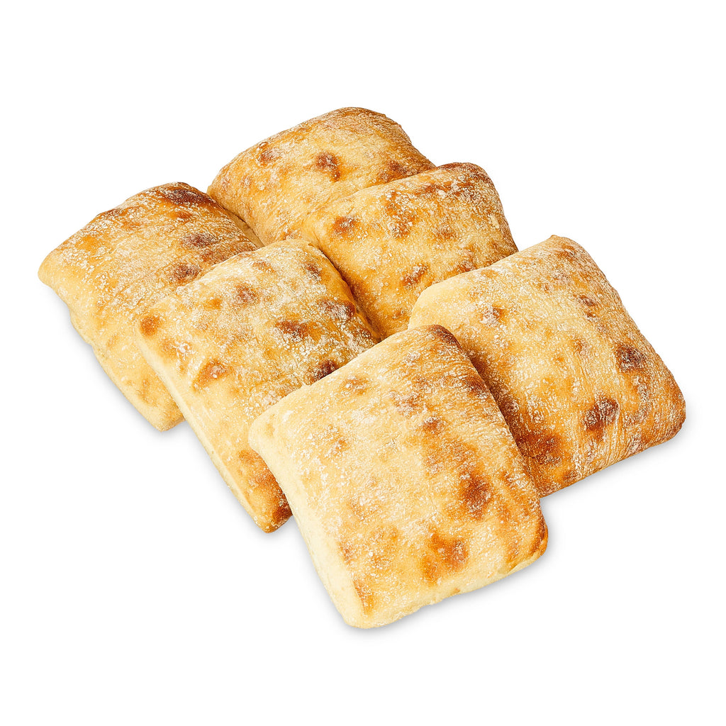 Italian Style Ciabatta Sandwich Rolls 18 Oz 6 Count