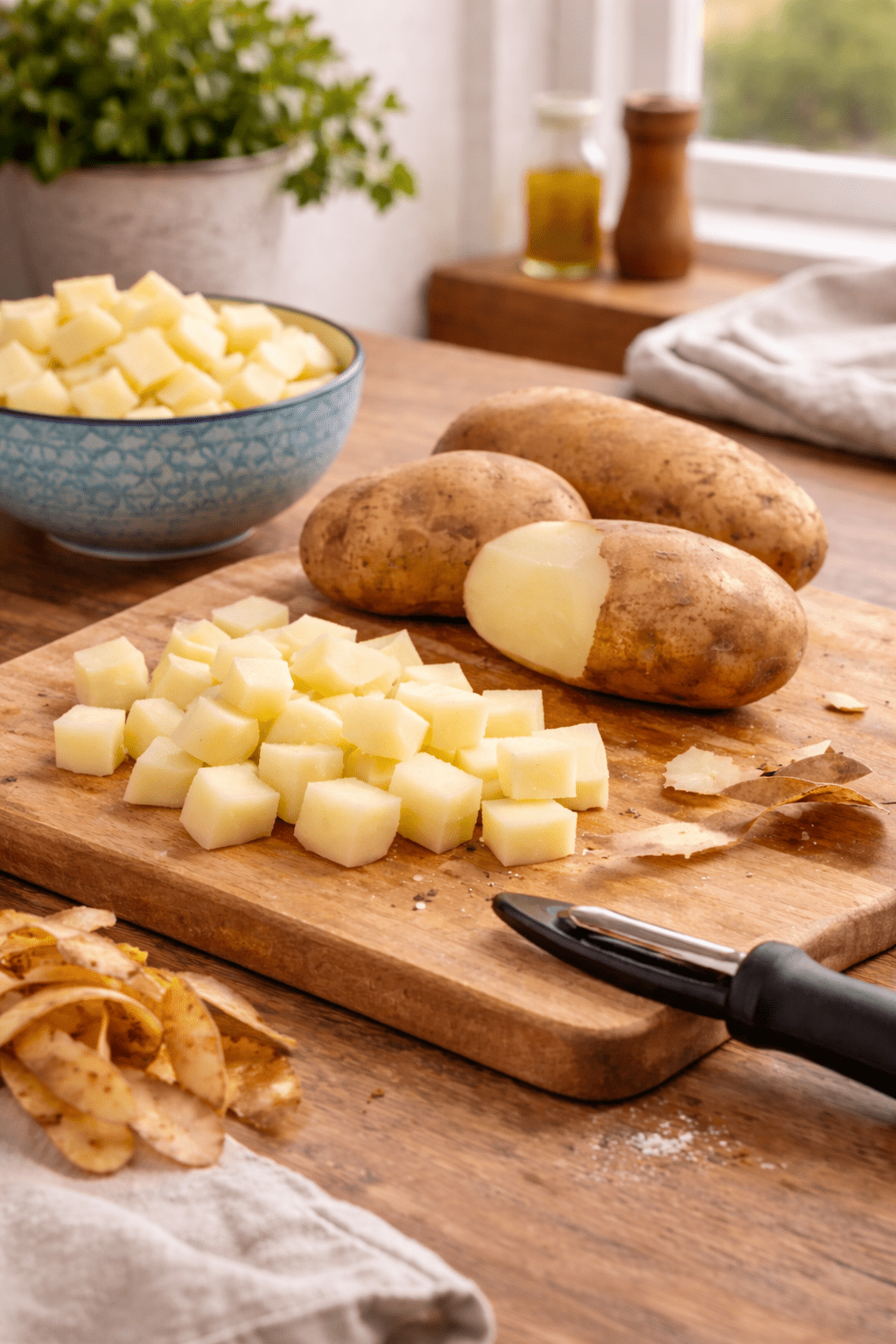 Fresh Whole Russet Potatoes 5 Lb Bag