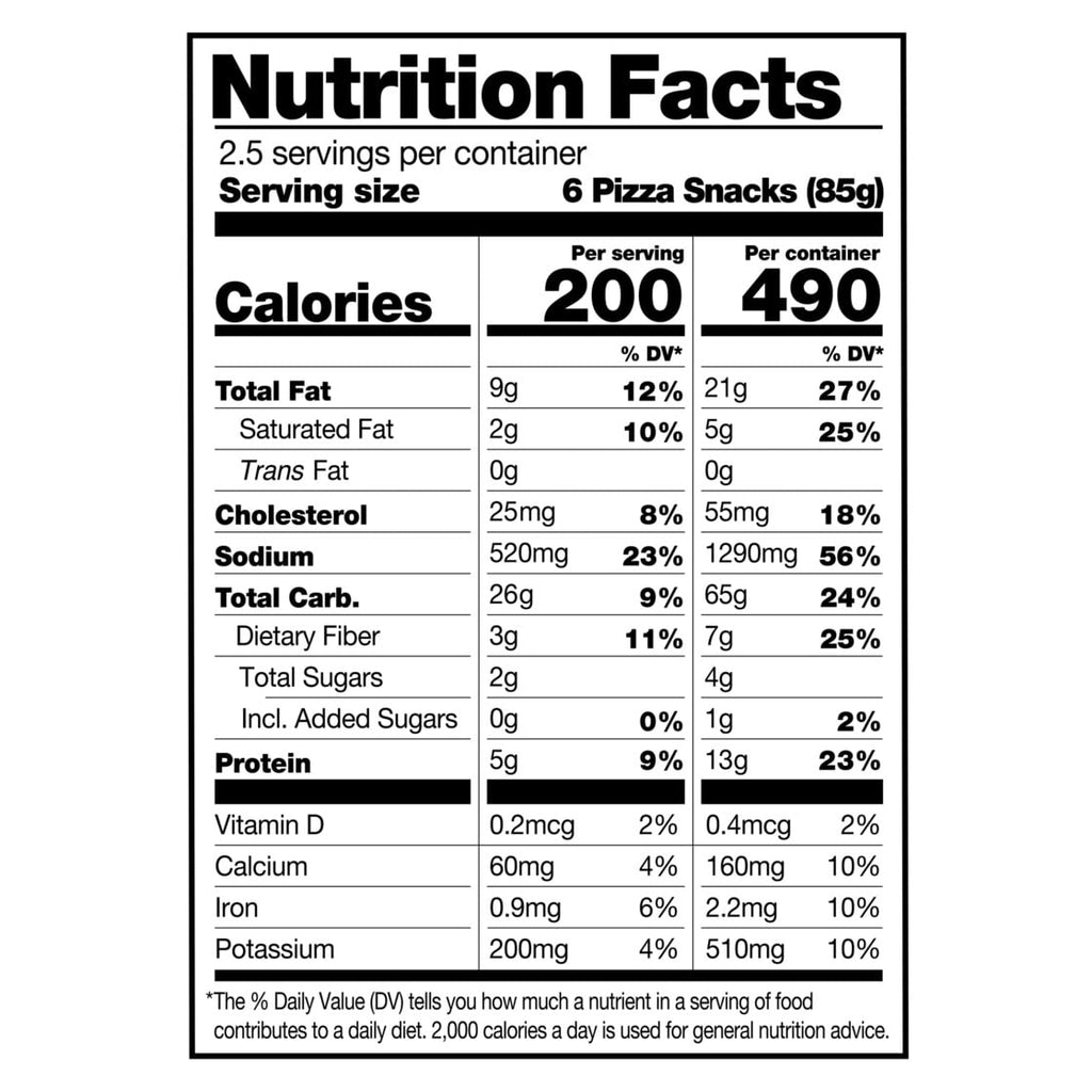 CAULIPOWER Uncured Pepperoni Pizza Snacks Frozen 7.5 Oz