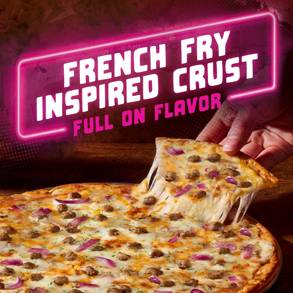 Tombstone Chili Cheese French Fry Style Crust Frozen Pizza 18.8 Oz