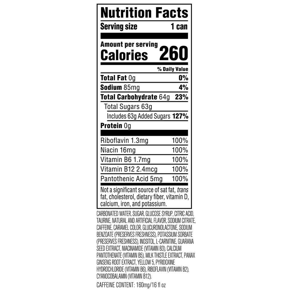Rockstar Original Sugar Free Energy Drink 16 fl oz Single Can