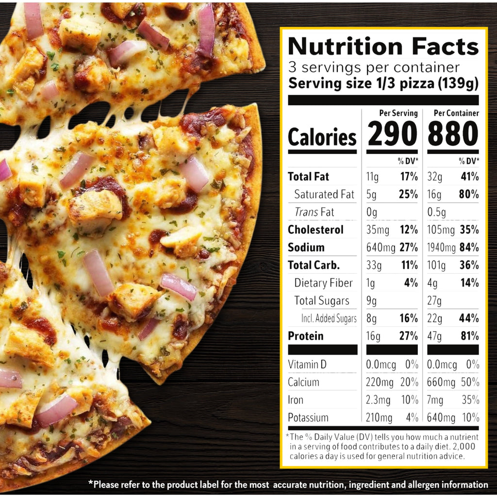 California Pizza Kitchen BBQ Chicken Thin Crust Frozen Pizza 14.7 Oz
