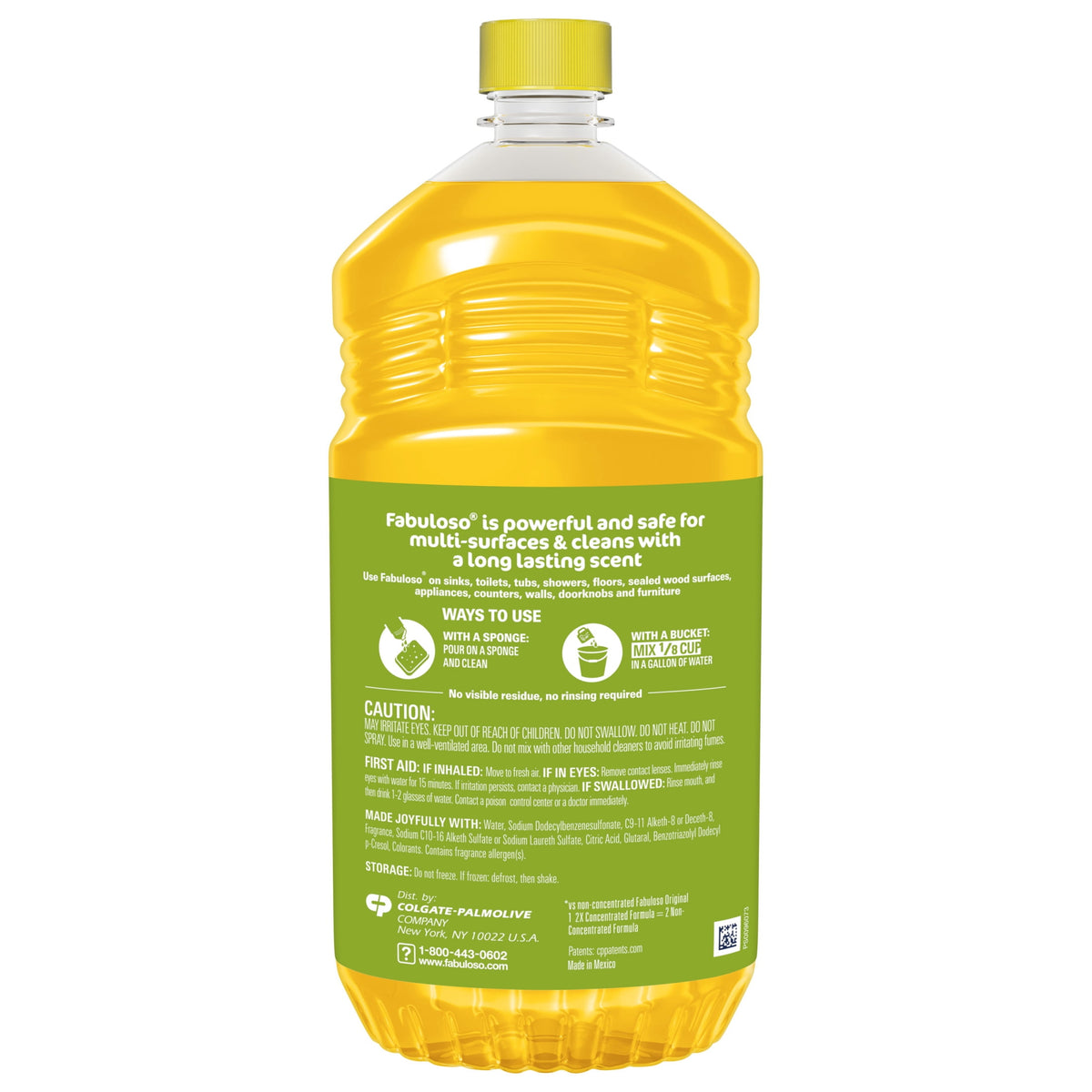 Fabuloso 2X Multi-Purpose Cleaner Pineapple Scent 56 fl oz