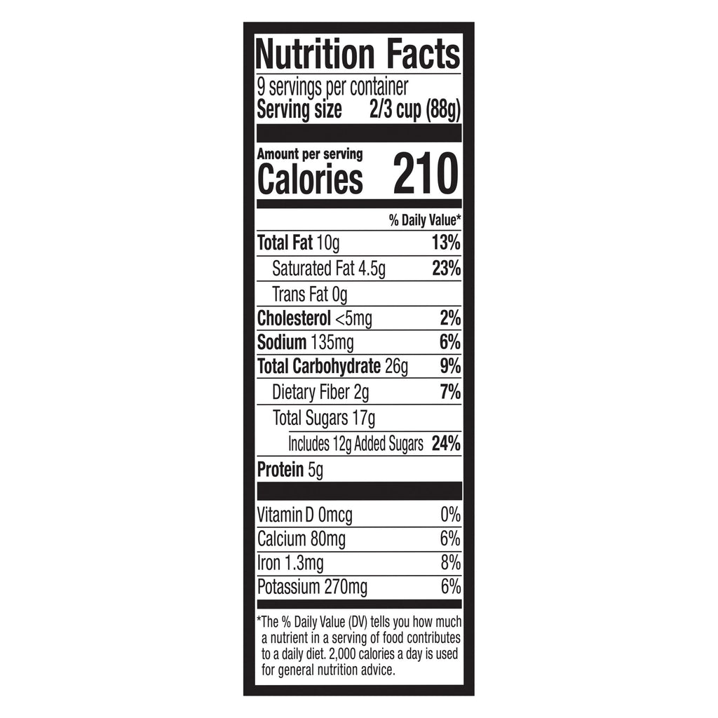 Chocolate Peanut Butter Ice Cream 48 Oz 1 Count Breyers