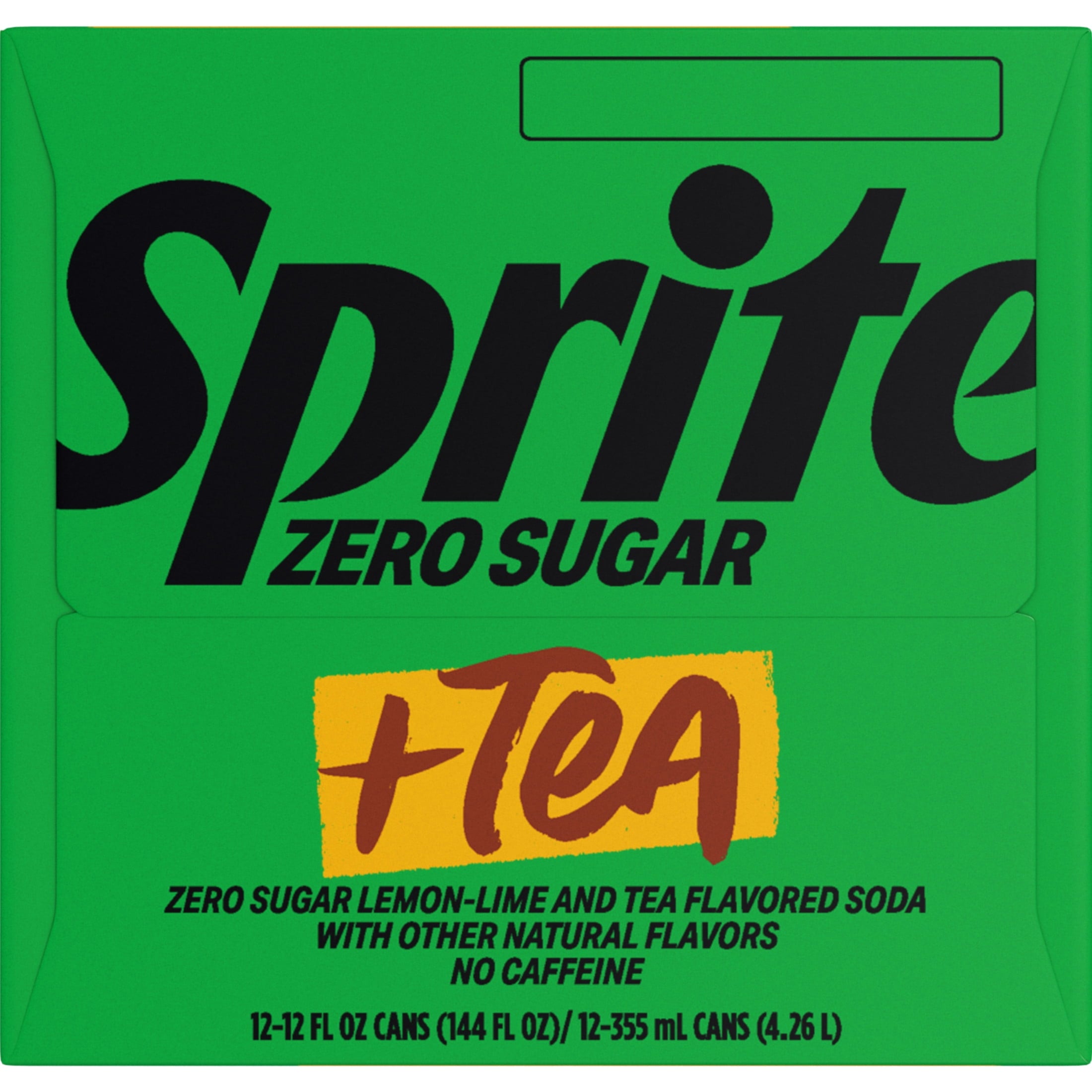 Sprite + Tea Lemon-Lime and Tea Flavored Soda 12 Fl Oz 12 Pack