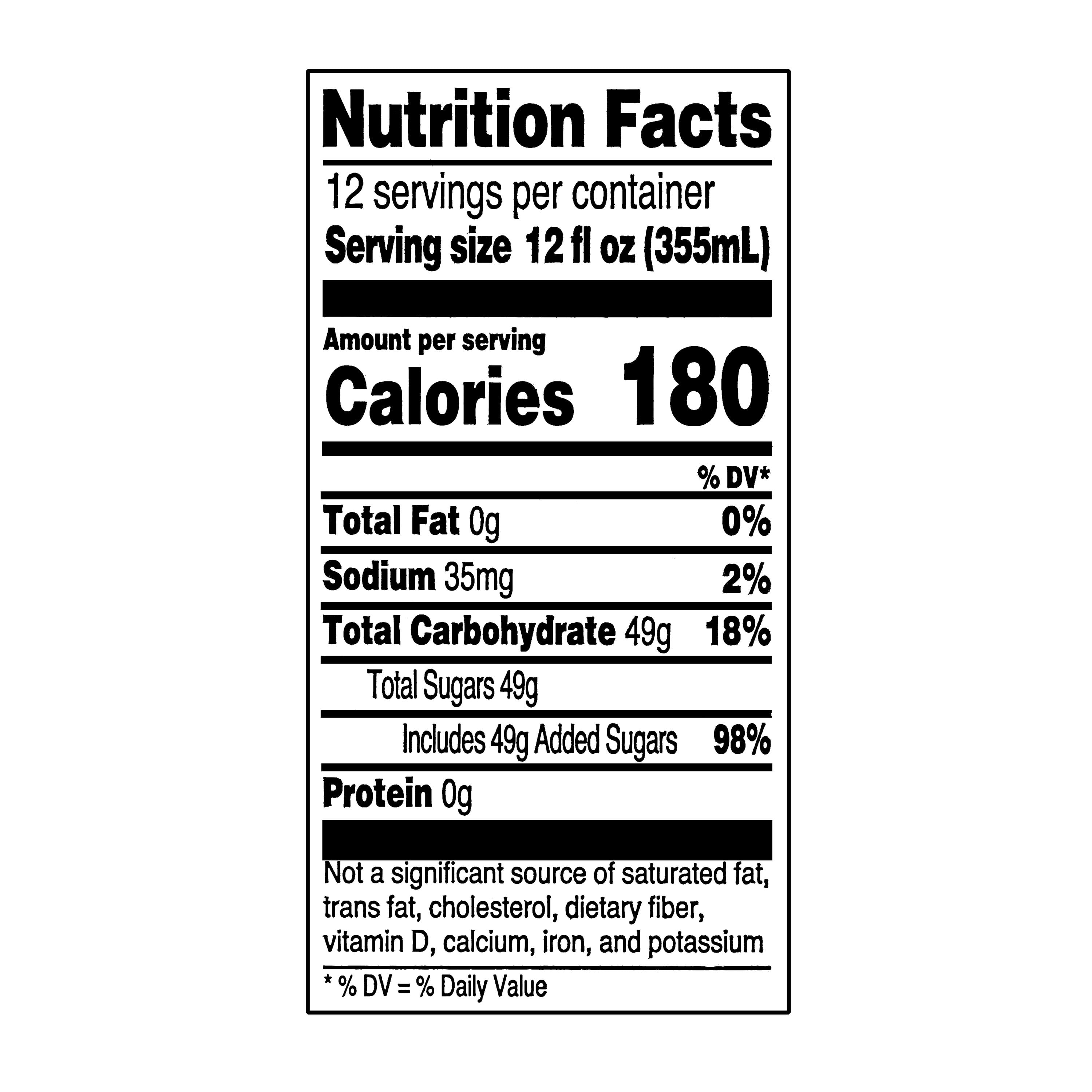 Great Value Cream Soda Pop Cans 12 Fl Oz 12 Pack