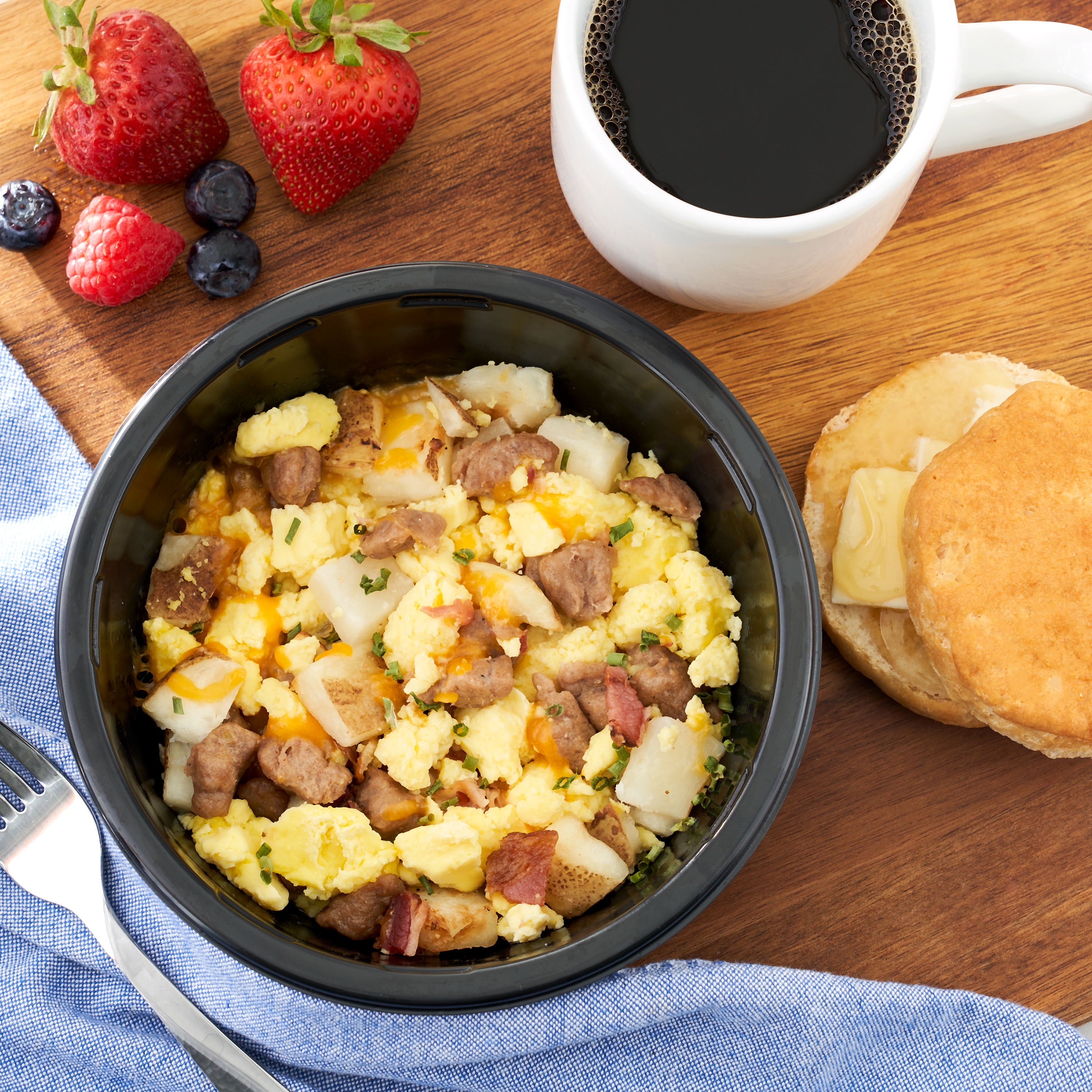 Great Value Meat Lovers Breakfast Bowl 7 Oz Frozen