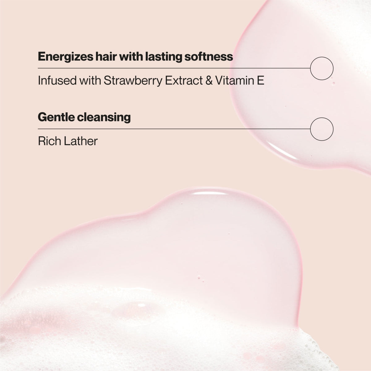 Suave Sun-Ripened Strawberry Shampoo with Strawberry Extract & Vitamin E 22.5 fl oz