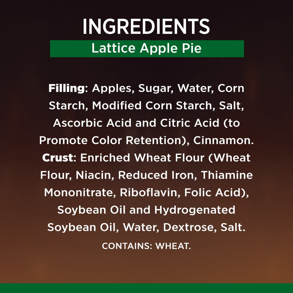 Lattice Apple Pie 42 Oz Marie Callender's