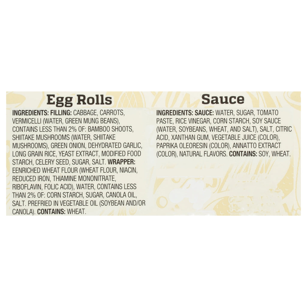 Tai Pei Vegetable Egg Rolls Frozen Asian Appetizer 24.5 Oz