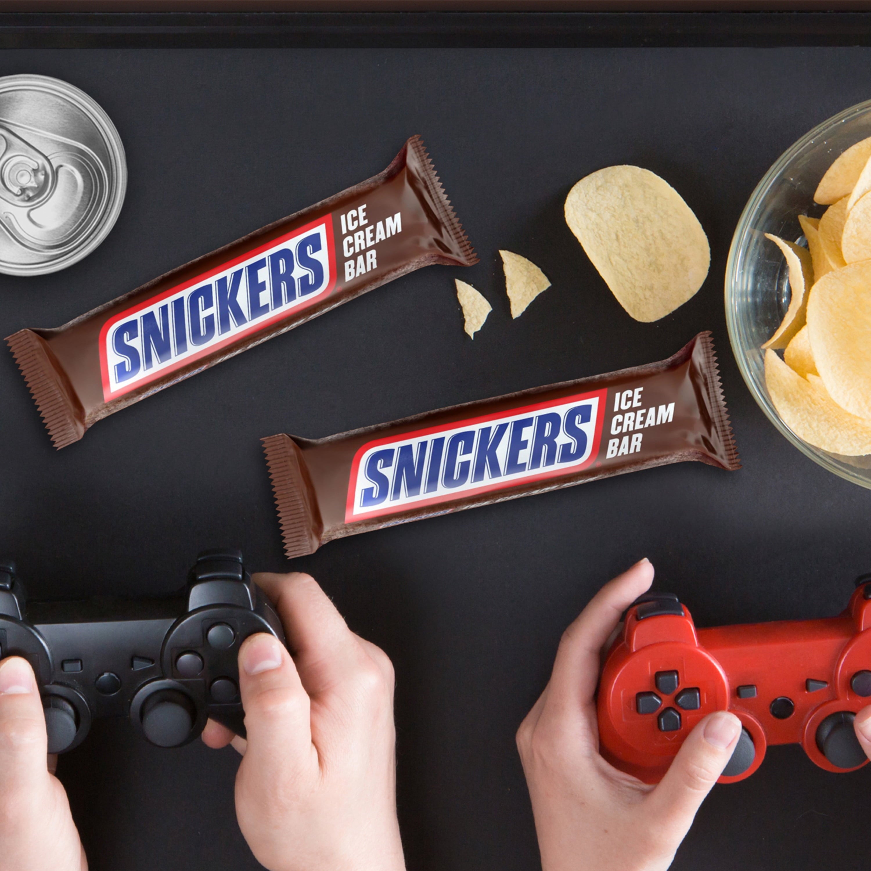 Snickers Peanut Butter Ice Cream Bars 12 Count 24 Fl Oz