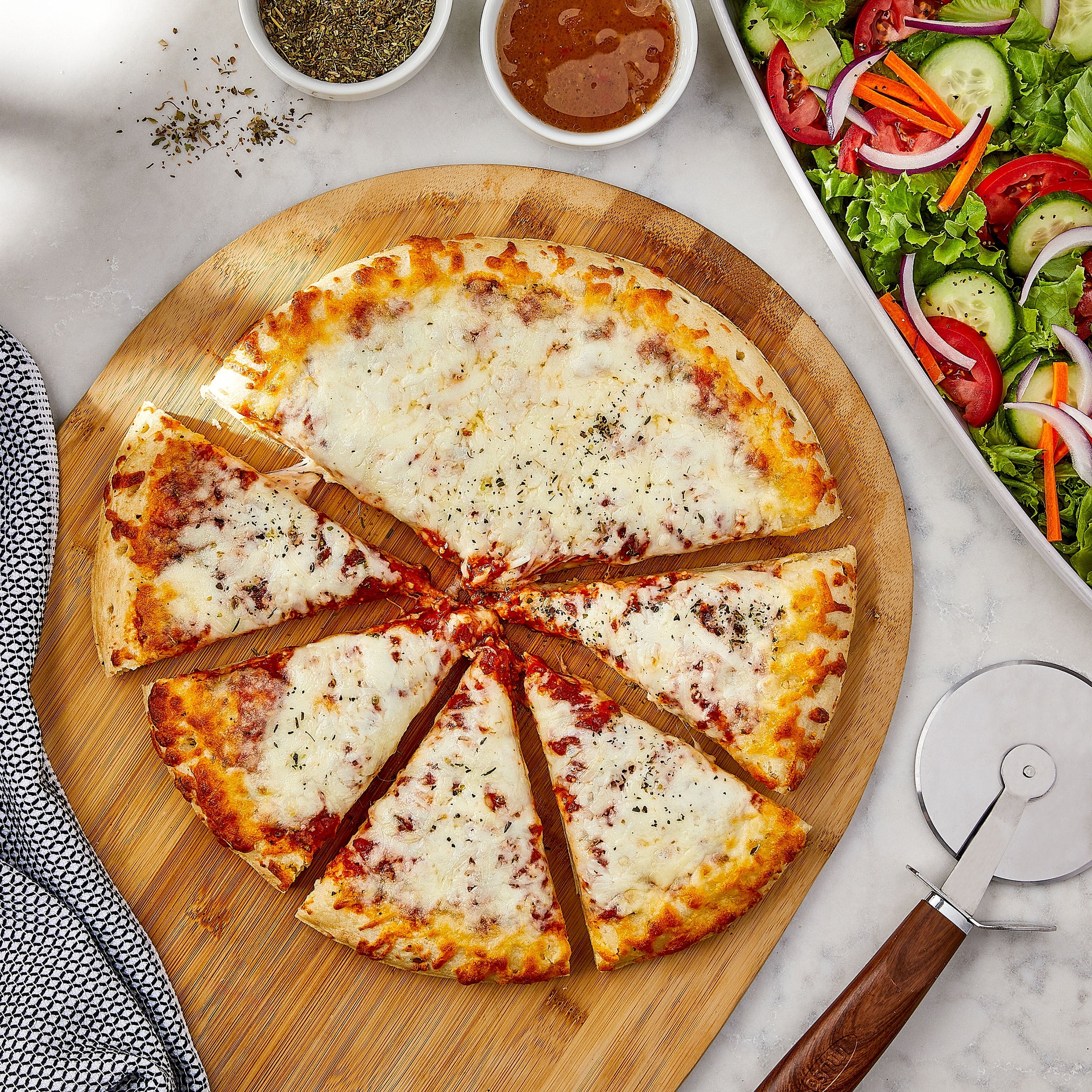 Great Value Rising Crust Cheese Pizza 28.1 Oz Frozen