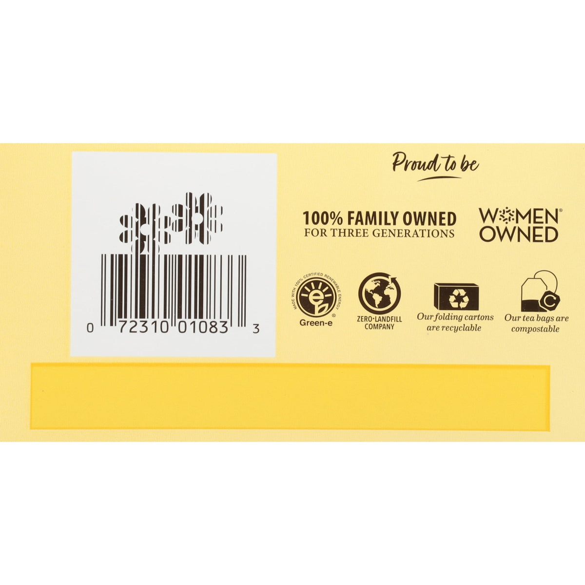Bigelow Chamomile Vanilla and Honey Caffeine Free Herbal Tea Bags 20 Count