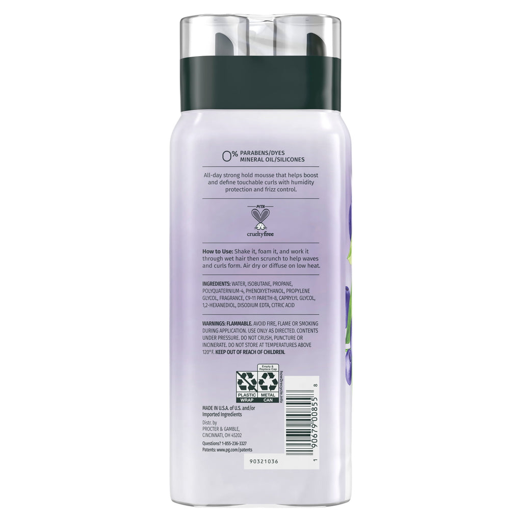 Herbal Essences Curl Boosting Mousse 24-Hour Hold 6.8 fl oz