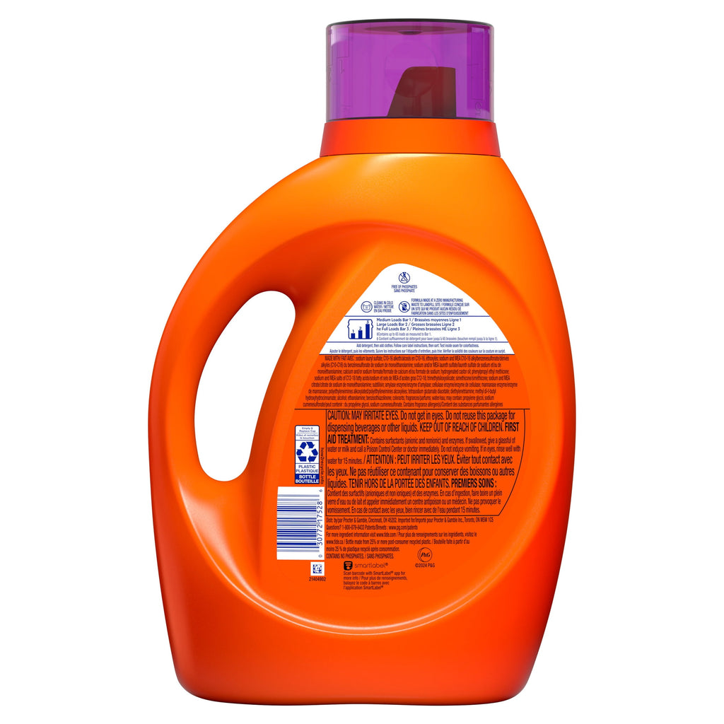 Tide Ultra Febreze Liquid Laundry Detergent Spring & Renewal 92 fl oz 65 Loads