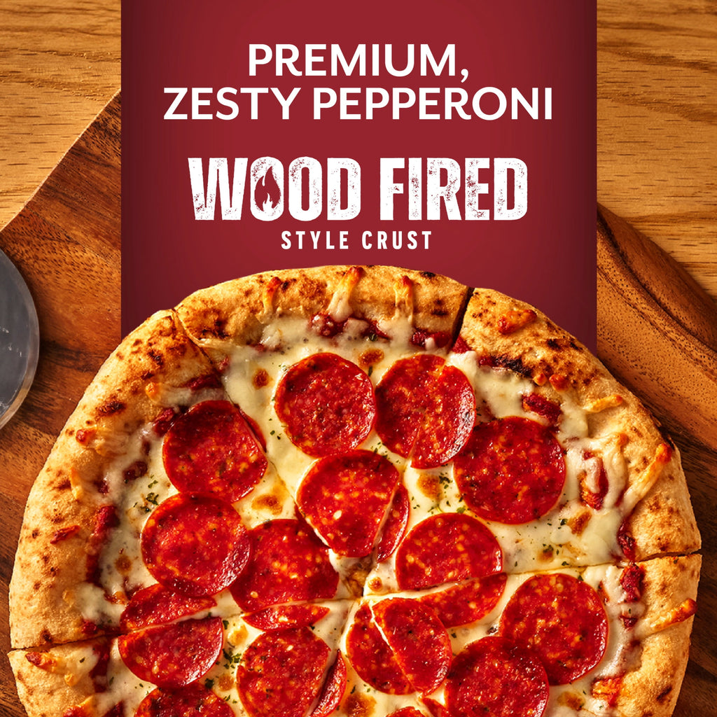 DiGiorno Wood Fired Style Crust Premium Pepperoni Frozen Pizza 15.7 Oz