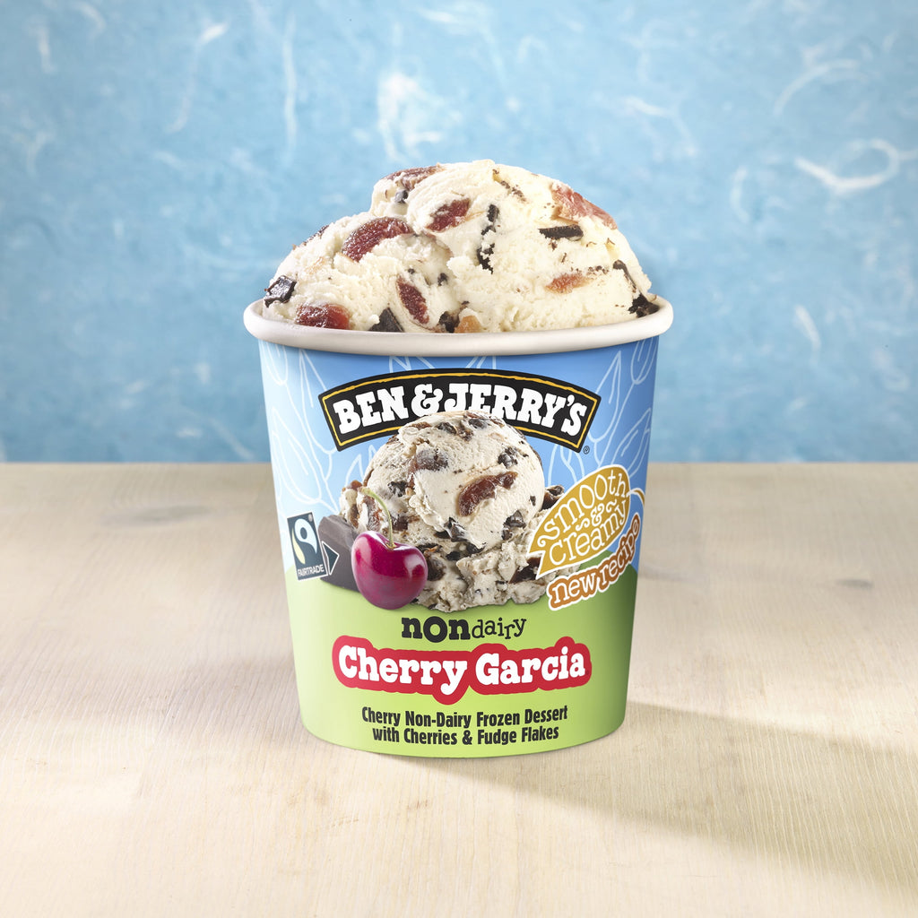 Ben & Jerry's Dairy-Free Oat Milk Cherry Garcia Frozen Dessert 1 Pint