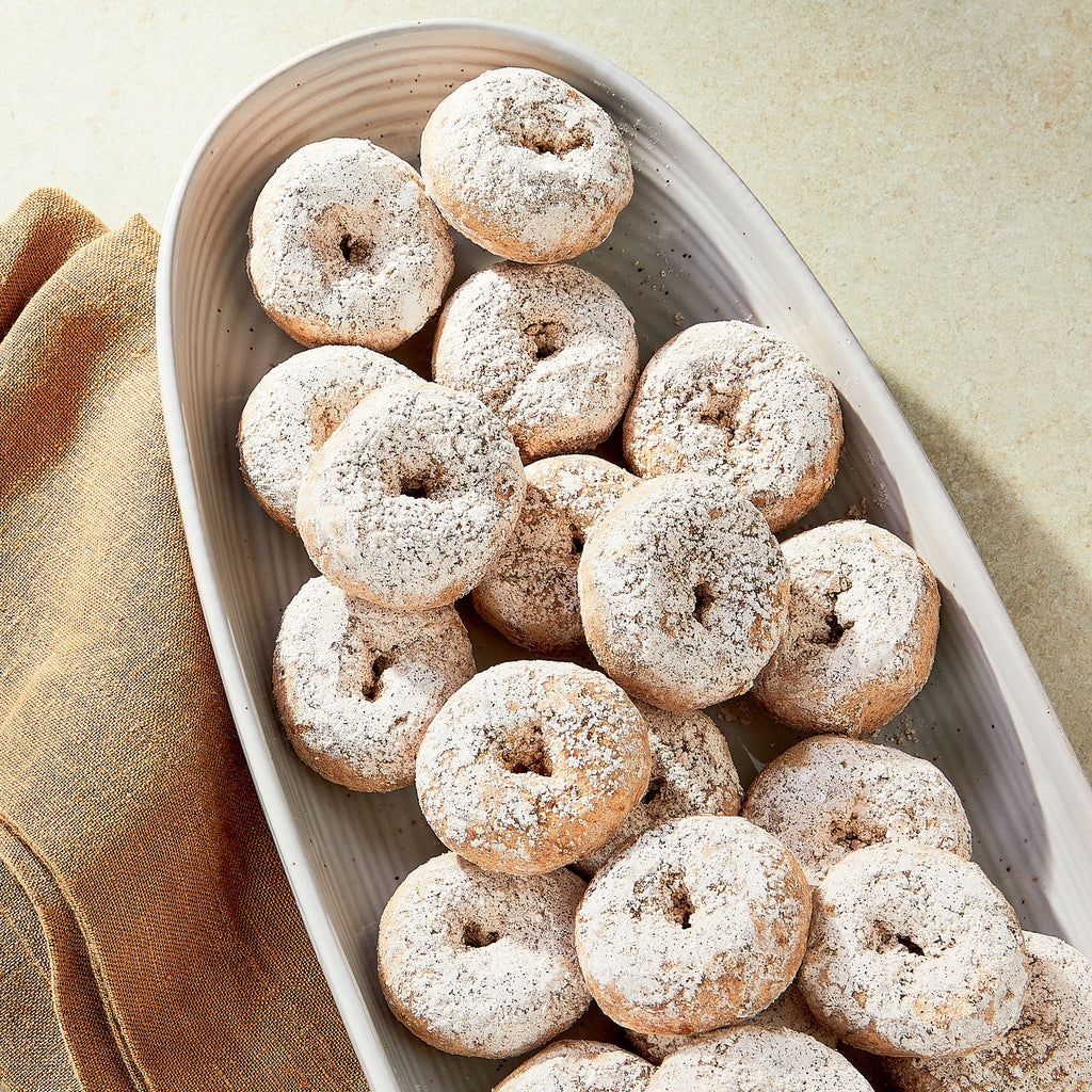 Powdered Cinnamon Sugar Mini Donuts 14 Oz 21 Count Freshness Guaranteed